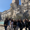 Hanging around more fountains: they are everywhere in Rome!