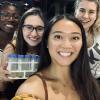 On evenings and weekends, I love hanging out with the other Fulbright scholars in Panama; this is Gabi, Jenny (with her test tubes) and Nicole