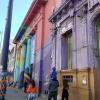 Colorful buildings in Montevideo