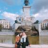 Madrid is filled with a lot of beautiful fountains just like this one