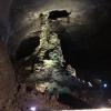 A rock formation inside Manjanggul Cave, which is the world's 12th longest lava tube