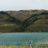 Incredible blue water at Lake Wakatipu next to Queenstown