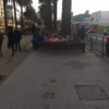 Someone selling snacks outside of my university