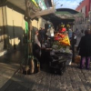 Fruit for sale at a corner stand in Viña del Mar