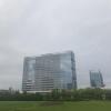 Companies frequently build office buildings in the suburbs 