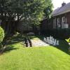 This is one of the courtyards seen around the different buildings