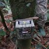 We use a lock case on the camera so hunters cannot interfere with the research