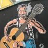 Music is a huge part of Valparaíso culture and is shown in much of the street art