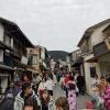 The streets of Kyoto leading up to the Kiyomizu-dera temple