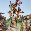 This fallas display won third place in the competition. It is a display playing tribute to different musicals including The Lion King