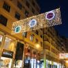 At night, the streets are brightly lit with beautiful light decorations. Streets compete to win the prize for best lighted street 