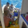 Our boatmen surprised us by being excellent chefs and cooked all of our lunch on the back of our boat
