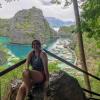 At the top of those 200+ stairs, you find this view, and our tour guide was more than willing to take photos of us