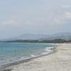 Although an empty beach is an unusual sight in the Philippines, this one was empty and peaceful the first day we arrived