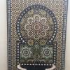 Traditional zellij tile work that is unique to Morocco
