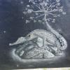 This mural of a crocodile blew my mind! 