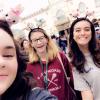 My friends and I wearing matching headbands