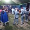 Night time "bailes" near a chapel