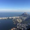 A view of Rio from the top of Cristo o Redentor, or Christ the Redeemer