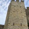 Not only castles had walls, but towns, too... here is the town wall in Piran, a coastal town in southern Slovenia
