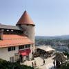 The courtyard of Bled Castle