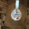 An arrow hole in one of the walls of Šmarna Gora Castle