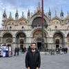Me in front of one of the main sights of Venice, St. Mark's Basilica