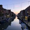A canal on the island of Murano, about a ten minute ferry from Venice, known for its glassmakers
