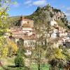 The village is beautifully built into the mountainside