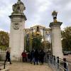 A Buckingham Palace gate