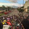 The marches blocked the streets in order to bring attention and awareness to their cause
