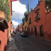 The streets of San Miguel de Allende are full of beautiful architecture and colors.