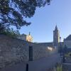 The red clock tower of St. Salvator’s Chapel marks the heart of the University of St. Andrews