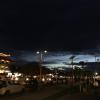 On our last night before returning home to Chetumal, we say goodbye to Tulum with a torta, a wave and a beautiful sky