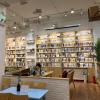 I wrote letters to my family and friends in this cafe