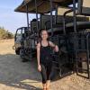 We drove around in this jeep