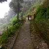 Starting up Depot Hill in Mussoorie