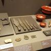 Examples of Roman pottery and metal fragments discovered in the Palatinate region
