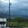 At least we get to admire this gorgeous mountain scenery during the traffic jams