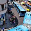 A bird's eye view of typical transportation in Cali