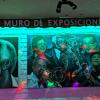 Art at a salsa discoteca