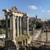 The Roman Forum in Rome, Italy, a place filled with ancient monuments and artifacts