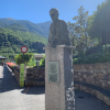 A statue of Justí Guitart i Vilardebó, one of Andorra’s co-princes from 1920-1940