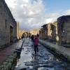 Pompeii didn't (and still doesn't) have a drainage system, causing puddles!