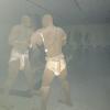 I was looking at a very cool display about Senegalese history (notice the wrestlers) and the electricity went out!