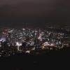 Here is only a fraction of the Seoul skyline at night!