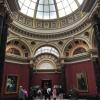 The interior of the National Gallery