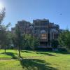 The National Library takes inspiration from the Ottoman and Byzantine traditions in Kosovo