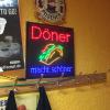 Döner is the most popular streetfood in Tüb, and they're similar to a gyro in the United States! 