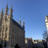 Leuven Town Hall, one of the only buildings that remained intact after World War I.